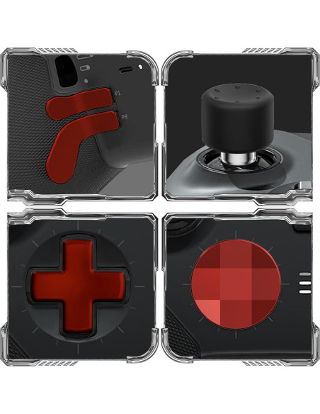 Kit Reemplazo Joysticks Metálicos Charm Focus 16-en-1 Xbox Elite