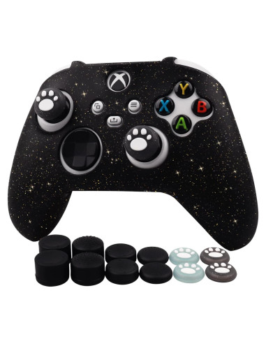 Funda de Silicona RALAN para Controlador Xbox Series Negra