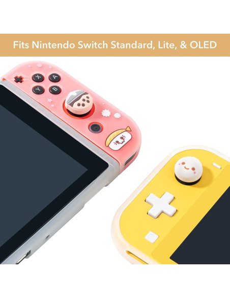 Agarraderas de Pulgar BelugaDesign para Nintendo Switch