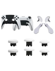 Repuestos Controlador PS5 Peixiong 10 en 1 Blanco