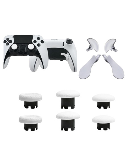 Repuestos Controlador PS5 Peixiong 10 en 1 Blanco