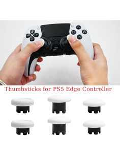 Repuestos Controlador PS5 Peixiong 10 en 1 Blanco 2