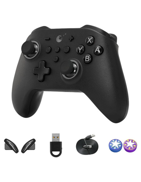 Controlador AKNES GuliKit KK3 Pro Inalámbrico - Negro