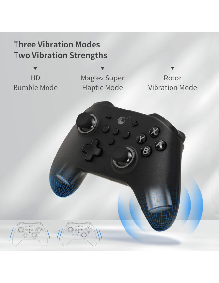 Controlador AKNES GuliKit KK3 Pro Inalámbrico - Negro