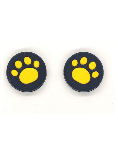 2 Tapas Silicona Joystick Ambertown para Switch Amarillo