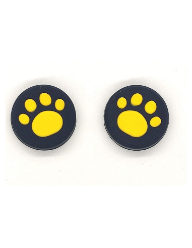 2 Tapas Silicona Joystick Ambertown para Switch Amarillo