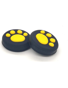 2 Tapas Silicona Joystick Ambertown para Switch Amarillo 2