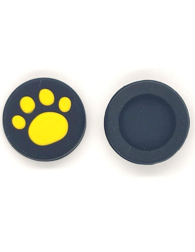 2 Tapas Silicona Joystick Ambertown para Switch Amarillo