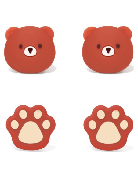 Tapas de Joystick de Silicona KimmiDirect para Switch 4PCS