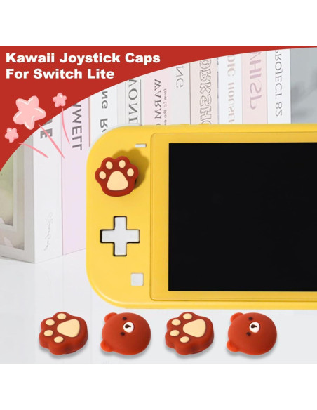 Tapas de Joystick de Silicona KimmiDirect para Switch 4PCS