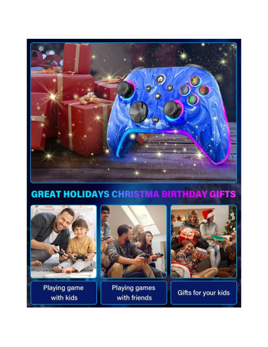 Controlador Inalámbrico KINGLINE para Nintendo Switch, 1200mAh