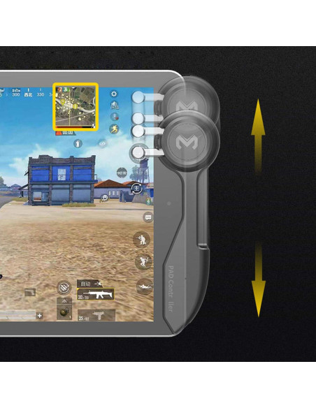 Controlador de Juego Móvil HMHAMA con Joystick 6 Dedos para iPad