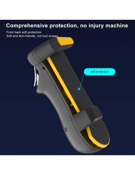 Gamepad para Tablet PC Bindpo Amarillo 4 Dedos