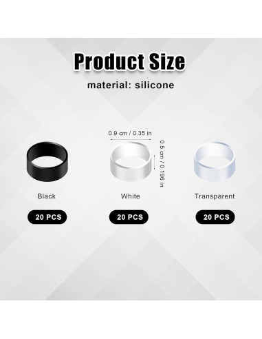 60 Protectores de Joystick Silicona NQEUEPN 3 Colores