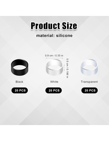 60 Protectores de Joystick Silicona NQEUEPN 3 Colores