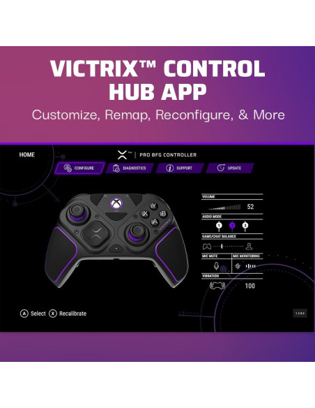 Controlador Inalámbrico PDP Victrix Pro BFG para Xbox y PC