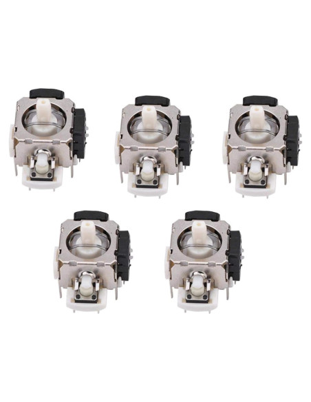 Paquete de 5 Joysticks Analógicos 3D para Controlador 360