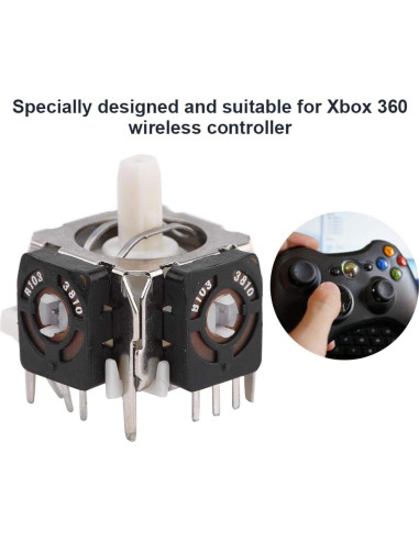 Paquete de 5 Joysticks Analógicos 3D para Controlador 360
