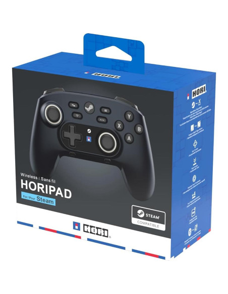 Controlador Inalámbrico HORIPAD para Steam - Pro Recargable