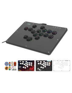 Controlador sin palanca SIXSIR U16 RGB para juegos de arcade