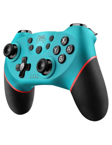 Controlador Pro Inalámbrico Diswoe para Switch y PC Azul