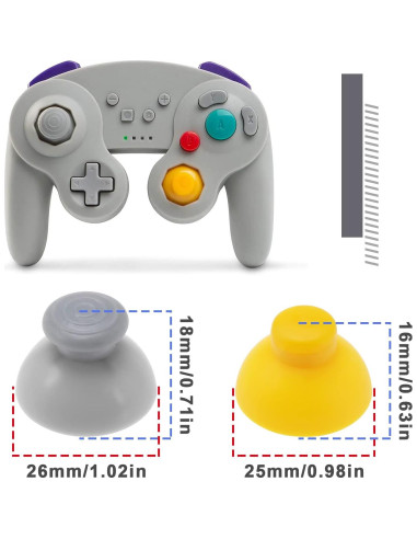 Tapas de Joystick Analógicas 6Pcs El Señor de las Herramientas - ABS