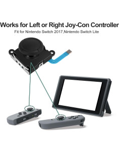 Joystick Analógico 3D Linkstyle para Joy-Con Switch 2