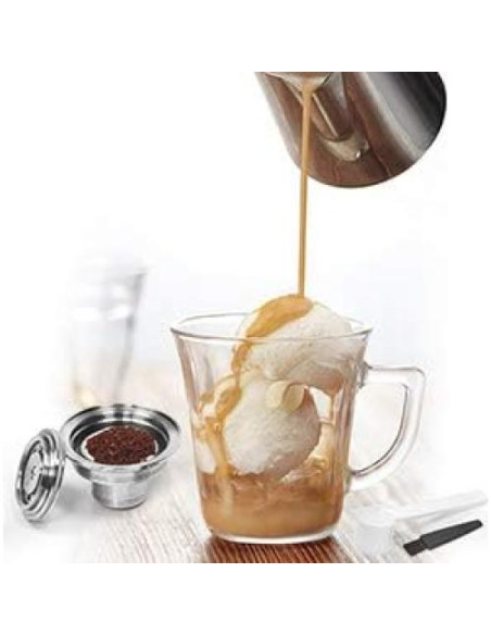 Adaptador de cápsulas reutilizables V,ertuo para Nespresso GCA1