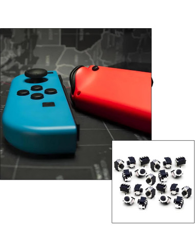 10 Piezas Interruptores Micro L R Auto-plaza para Nintendo
