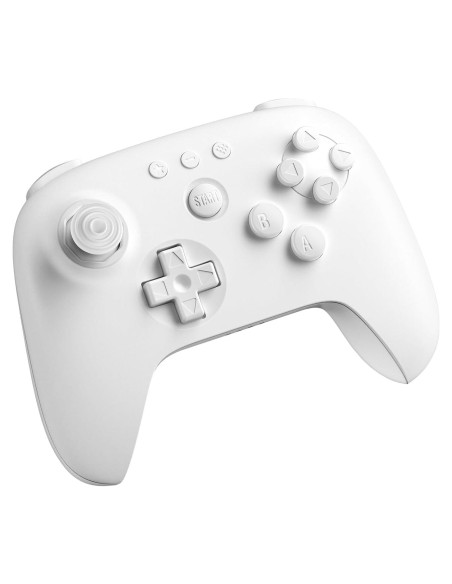 Controlador Bluetooth 8Bitdo 64 para Switch y Windows (Blanco)