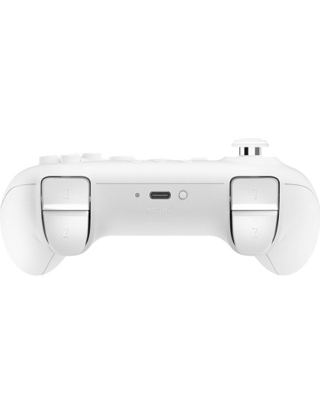 Controlador Bluetooth 8Bitdo 64 para Switch y Windows (Blanco)
