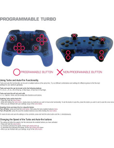 Controlador Inalámbrico Nyko para Nintendo Switch - Azul 2