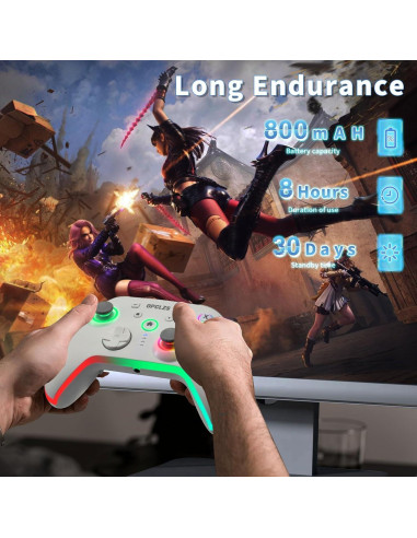 Controlador Inalámbrico opclzs para Nintendo Switch - RGB