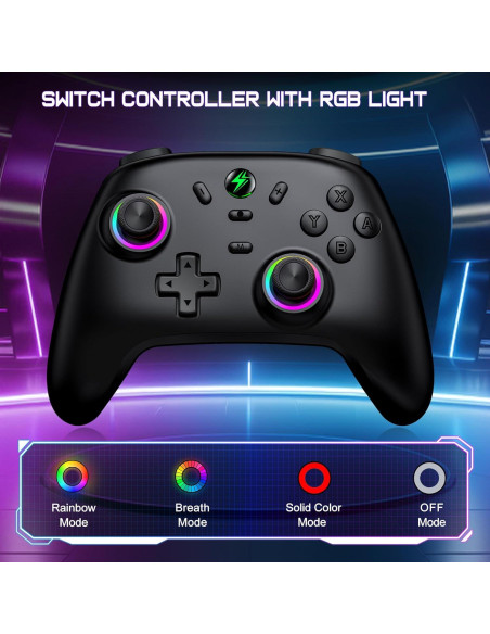 Controlador Pro Inalámbrico NinjaPlusOX para Nintendo Switch