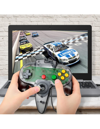 Controlador USB N64 FISUPER 2 Piezas para PC y Raspberry Pi