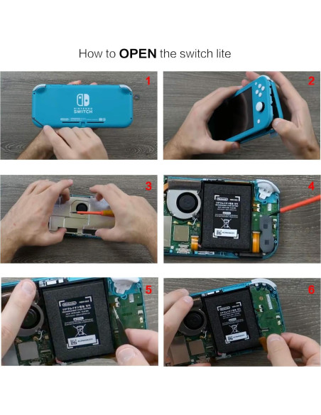 Reemplazo Joystick ECHZOVE para Switch Lite - 2 Piezas