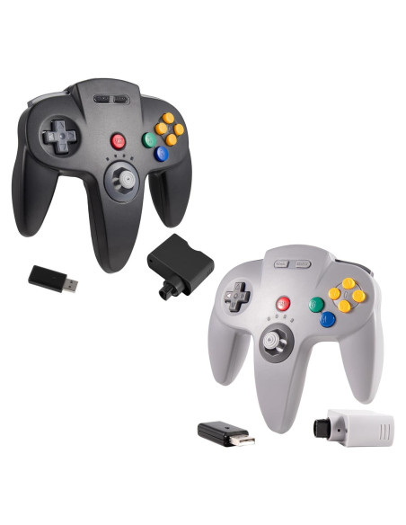 Controladores Inalámbricos KIWITATA N64 para Switch y PC
