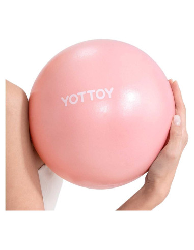 Pelota de Pilates YOTTOY 25.4 cm Antiburst Rosa