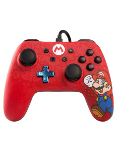 Controlador con cable PowerA Mario para Nintendo Switch