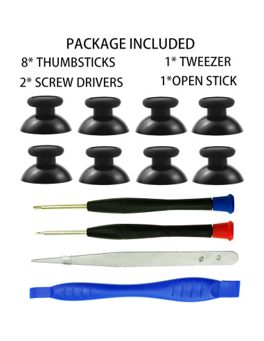 Joystick Analog CTHTBZ 8 Piezas para Nintendo Switch Pro