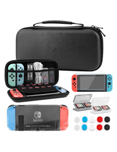 Estuche de Transporte RHOTALL para Nintendo Switch 3 en 1