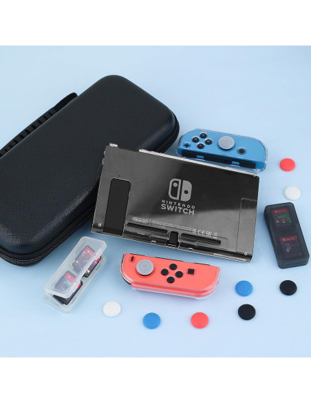 Estuche de Transporte RHOTALL para Nintendo Switch 3 en 1