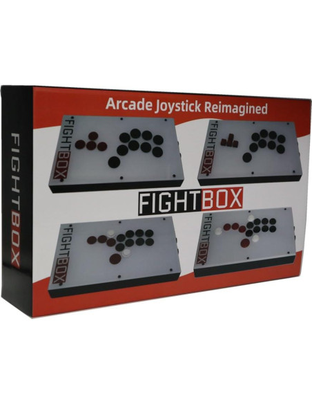 Controlador de Juego Arcade FightBox F10-EX-PC USB Compatible PC/PS3/Switch