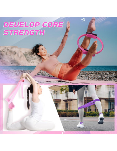 Kit de Pilates y Yoga Poen 30 Piezas para Mujeres