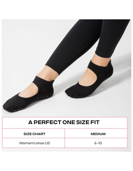 Calcetines COOLMATE Antideslizantes para Pilates y Yoga - Mujeres