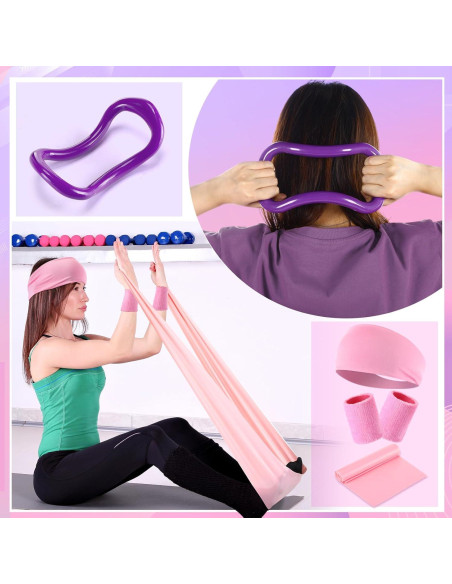 Kit de Pilates y Yoga Poen 30 Piezas para Mujeres Kit de Pilates y Yoga Poen 30 Piezas para Mujeres