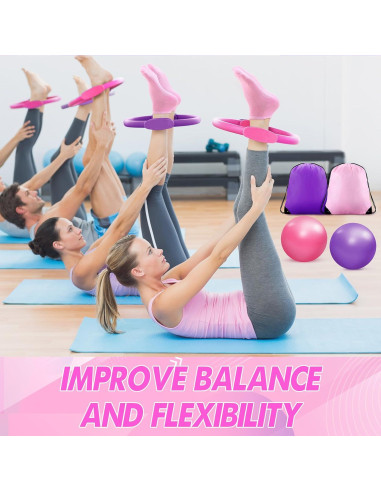 Kit de Pilates y Yoga Poen 30 Piezas para Mujeres