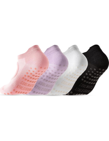 Calcetines COOLMATE Antideslizantes para Pilates y Yoga - Mujeres