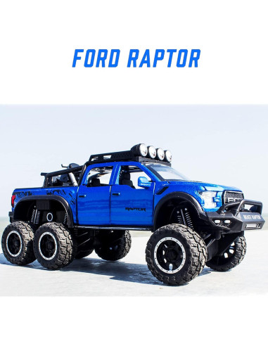 Camión Monstruo F150 Ming You 1/24 con Sonido y Luz