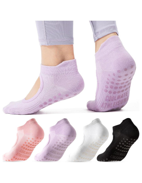 Calcetines COOLMATE Antideslizantes para Pilates y Yoga - Mujeres